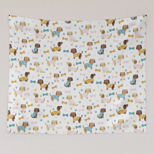 Item preview, Cockapoo Dogs in Jumpers designed and sold by RebeccaFlaherty.