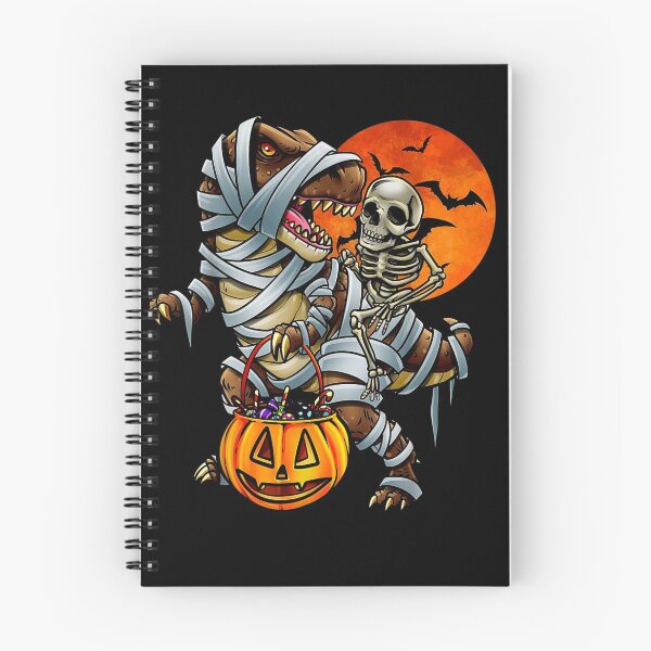 Item preview, Skeleton Dinosaur Halloween Mummy Pumpkin For Boys Kids  designed and sold by HumbleShirt.