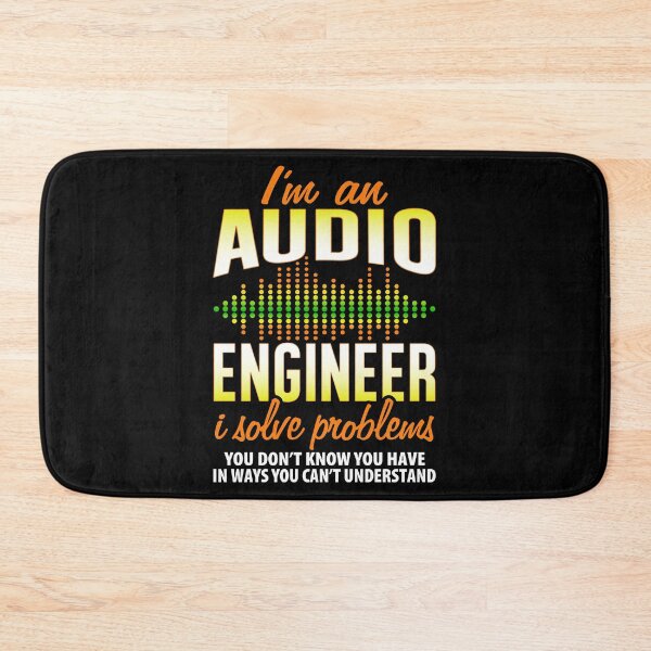 Item preview, Audio Engineer I Solve Problems Funny Audiophile Recording Sound Mixer designed and sold by Merchking1.