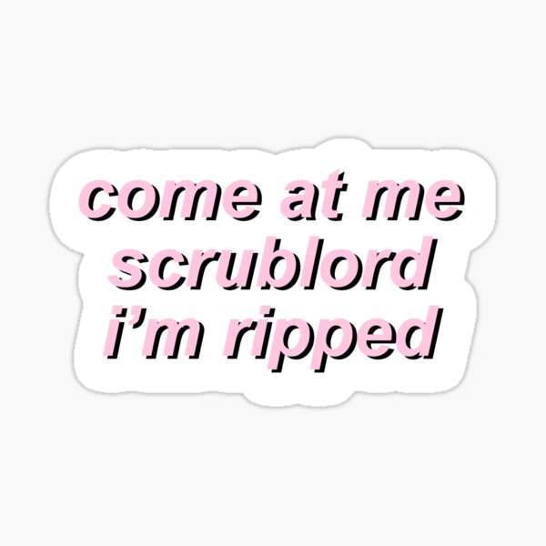 Game Grumps - Come At Me Scrublord Sticker