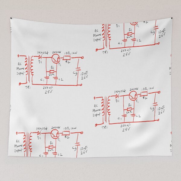 Item preview, Rectifier and filter electronic circuit designed and sold by EngineersArt.