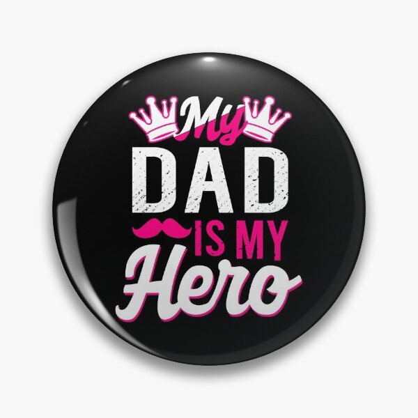 Item preview, My Dad is my Hero designed and sold by CreativeBel.