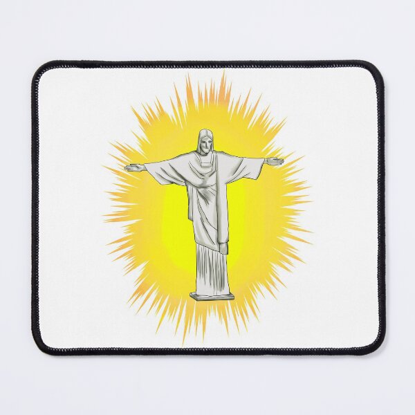 Item preview, Jesus Christ the savior of humanity surrounded by the light of the holy spirit designed and sold by Kalin-Lyfe.