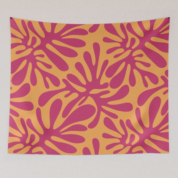Item preview, Matisse inspired abstract splash pattern designed and sold by IevaLiART.