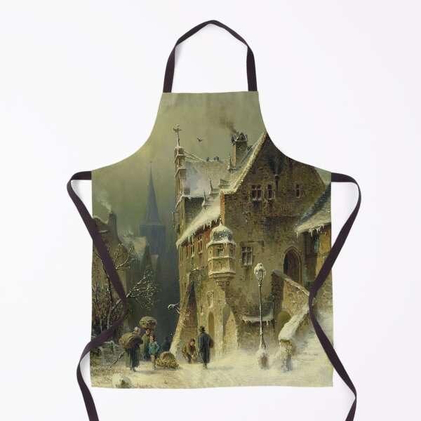 Item preview, A Small Town in the Rhine - August Eduard Schliecker designed and sold by Vintage Designs +.