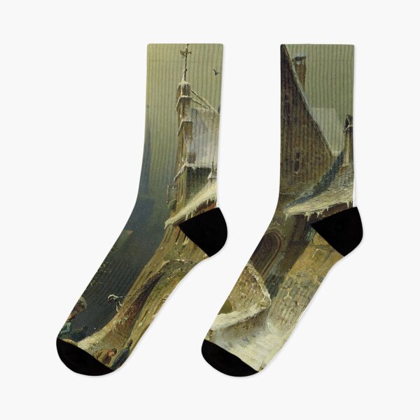 Item preview,  A Small Town in the Rhine - August Eduard Schliecker designed and sold by Vintage Designs +.