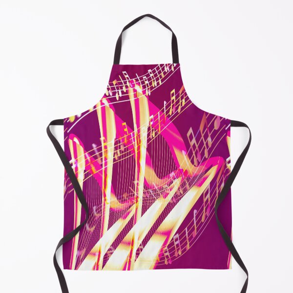 Item preview, Bright gold and fuchsia harps designed and sold by Only1helen.