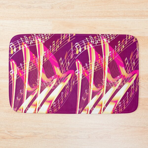Item preview, Bright gold and fuchsia harps designed and sold by Only1helen.
