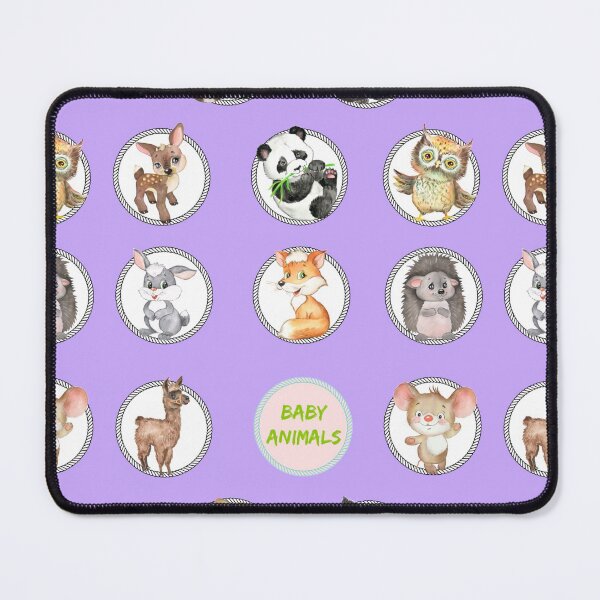 Item preview, Baby Animal Sticker Pack - Watercolour Animals designed and sold by TheKingdomAttic.
