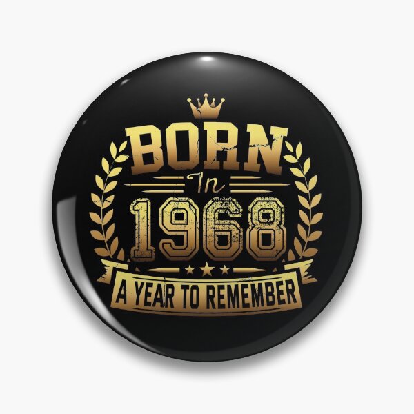 Item preview, Legendary Since 1968 Birth Year Born in Blessed Birthday A Year To Remember designed and sold by Merchking1.