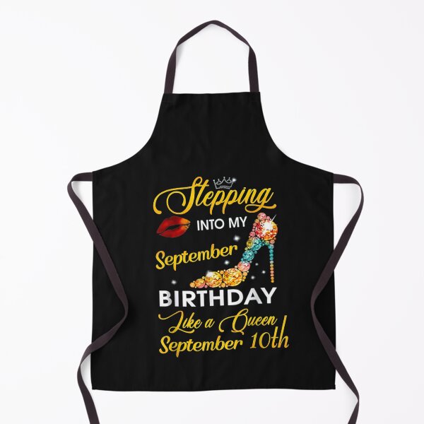 Item preview, Stepping into my September 10th birthday like a Queen T-Shirt designed and sold by Beroti-Vanda.