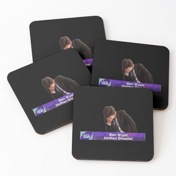 Item preview, Ben Wyatt - Human Disaster Sticker designed and sold by lattpag.