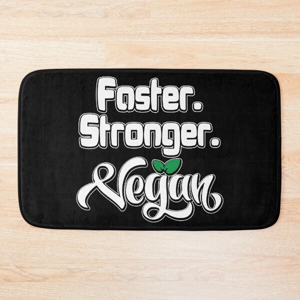Item preview, Faster, Stronger, Vegan Gym Workout  designed and sold by Merchking1.