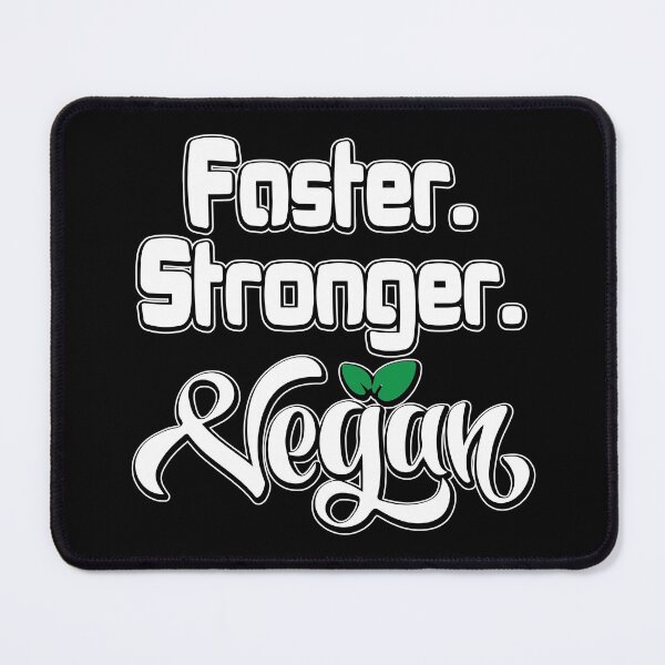 Item preview, Faster, Stronger, Vegan Gym Workout  designed and sold by Merchking1.