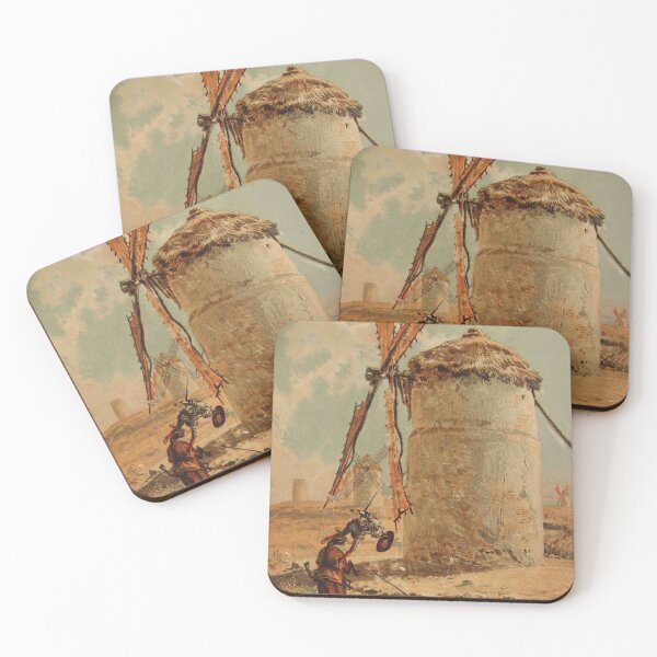 Item preview, Don Quixote and the Windmill designed and sold by Vintage Designs +.