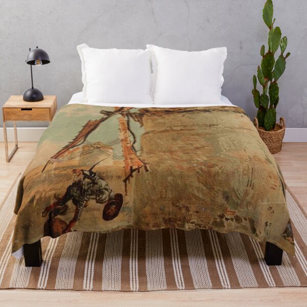 Item preview, Don Quixote and the Windmill designed and sold by Vintage Designs +.