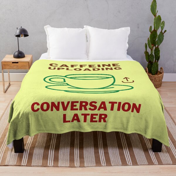 Item preview, Caffeine Uploading - Funny Caffeine Quotes designed and sold by CCC2021.