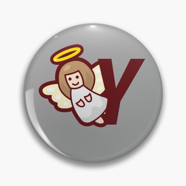 Item preview, Angel Alphabet. Letter Y. Cute Angelic Design designed and sold by efenem.