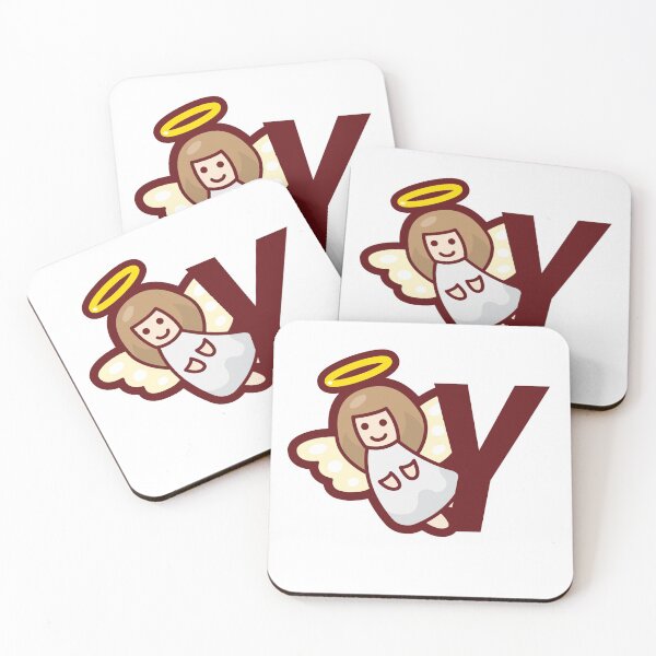 Item preview, Angel Alphabet. Letter Y. Cute Angelic Design designed and sold by efenem.