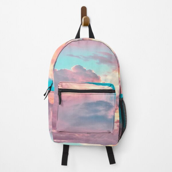 Item preview, Cotton candy pink clouds and blue sky designed and sold by ShamaBo.