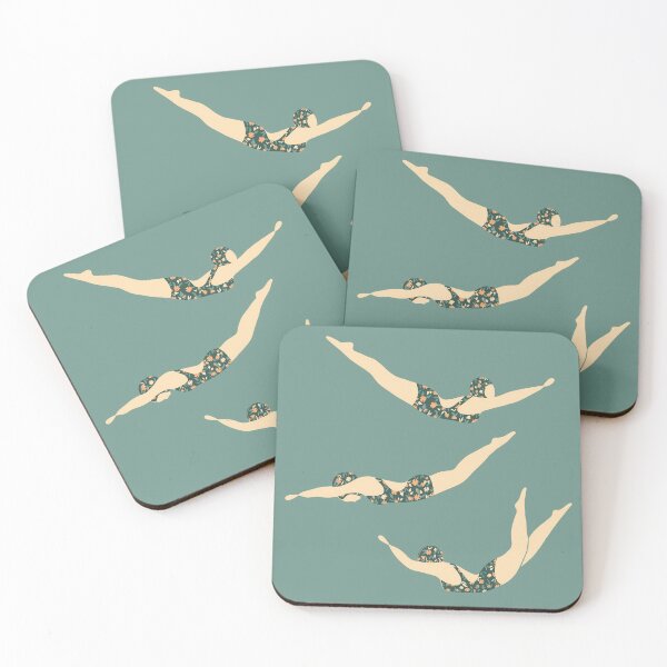 Item preview, Retro swimmers designed and sold by PinkSnapdragon.