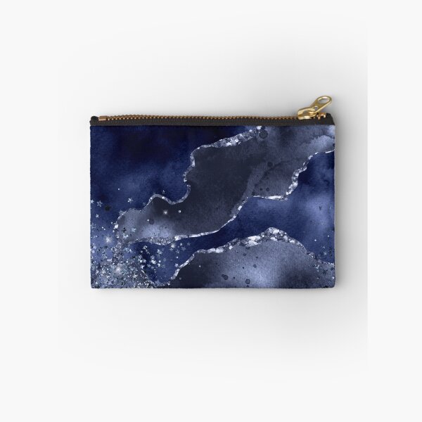 Item preview, Navy Blue Glitter Agate Texture 04 designed and sold by Bridax.
