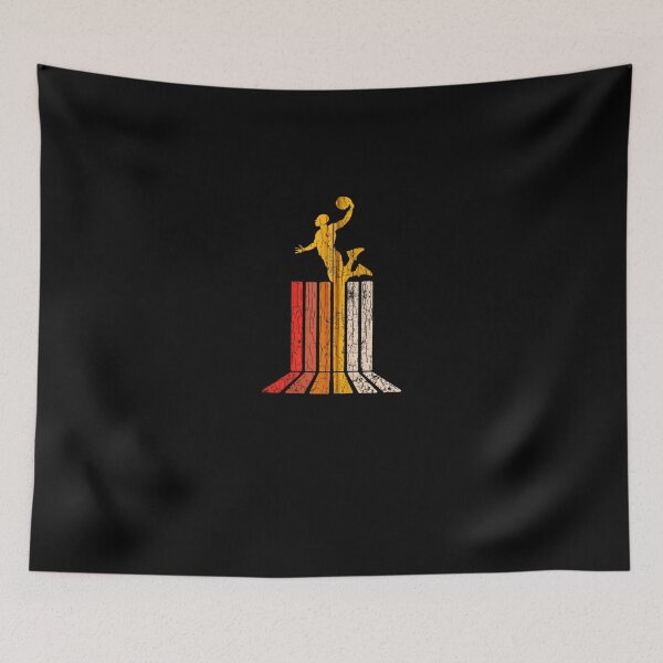 Item preview, Vintage Retro Basketball slam dunk designed and sold by LarrySmile.