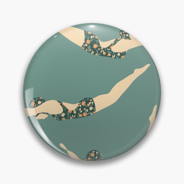 Item preview, Retro swimmers designed and sold by PinkSnapdragon.