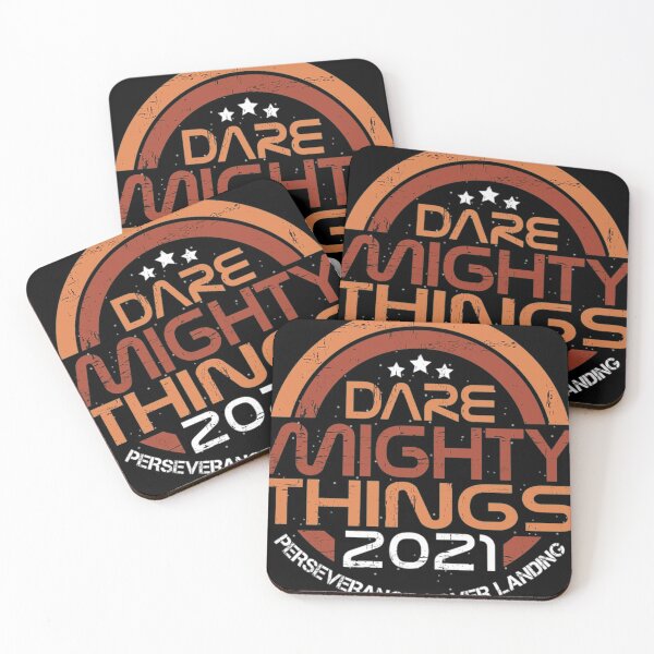 Item preview, Dare Mighty Things Perseverance Mars Rover Secret Message landing parachute  designed and sold by henMiajs11.