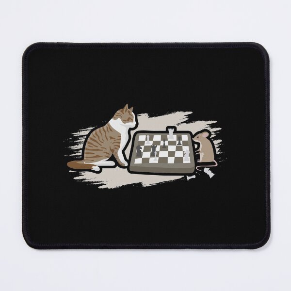 Item preview, Cat and Mouse Playing Mindgame Boardgame, A Game Of Chess Checkmate designed and sold by Merchking1.