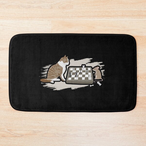 Item preview, Cat and Mouse Playing Mindgame Boardgame, A Game Of Chess Checkmate designed and sold by Merchking1.