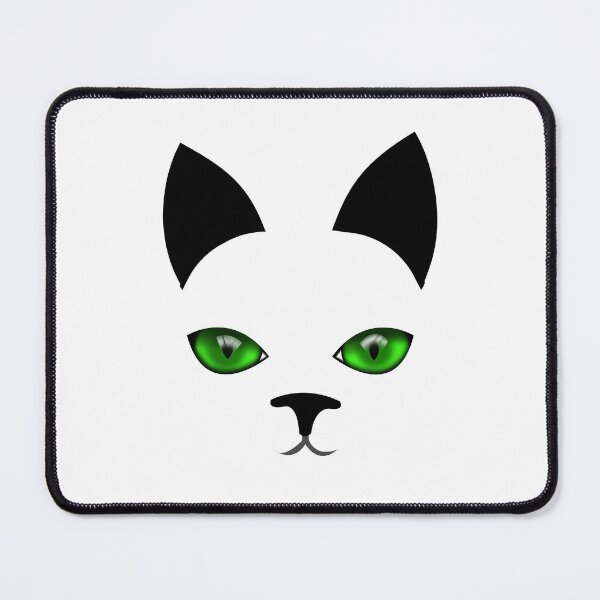 Item preview, Cat face with green eyes designed and sold by KheinJohn.