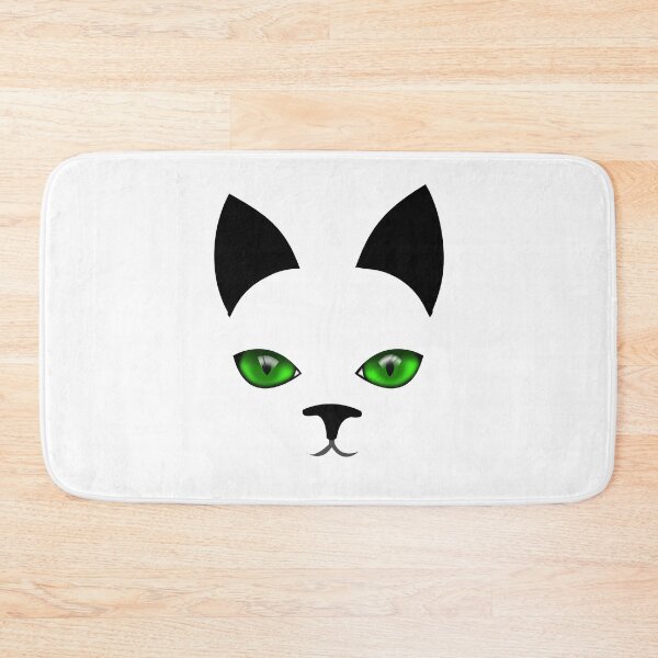 Item preview, Cat face with green eyes designed and sold by KheinJohn.