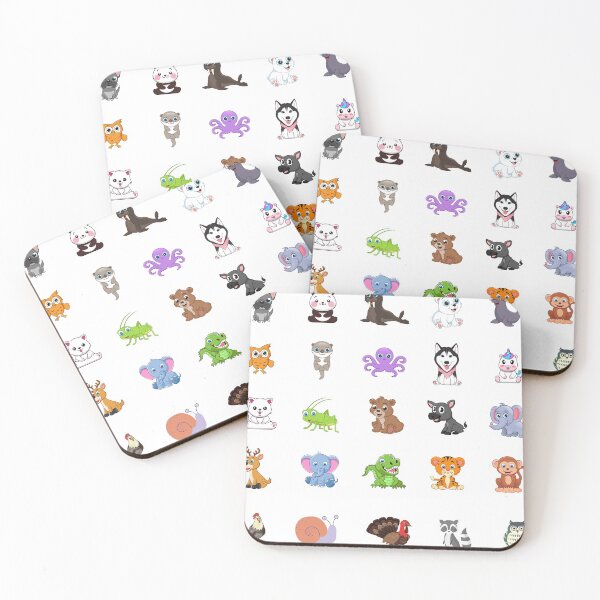 Item preview, Choose large sticker! 25 Mega Cute Animals#1 Sticker Pack designed and sold by Product  Stella.
