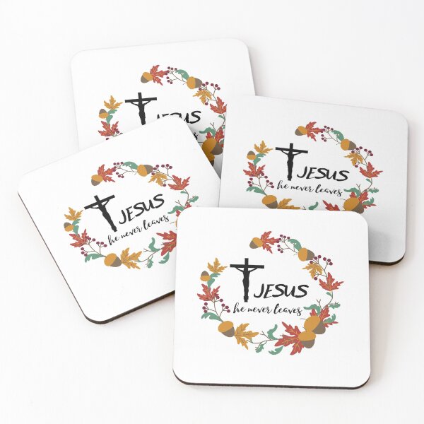 Item preview, Fall For Jesus He Never Leaves designed and sold by redsh2564.