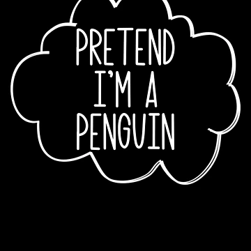 Vorschaubild zum Design Pretend I'm A Penguin Halloween Costume Pretend Penguin Gear von DynamicDesign