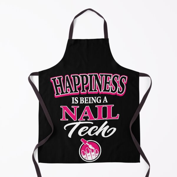 Item preview, Nail Tech Nail Art Artist  Happiness is Being a Nail Tech Manicure Polish designed and sold by Merchking1.