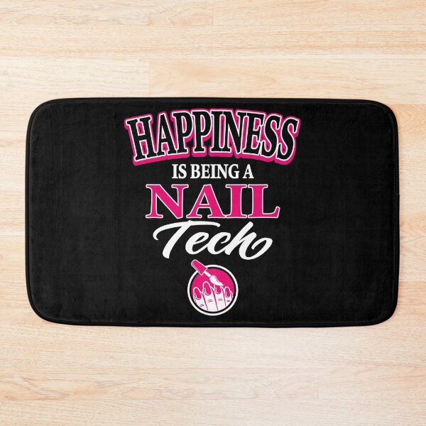 Item preview, Nail Tech Nail Art Artist  Happiness is Being a Nail Tech Manicure Polish designed and sold by Merchking1.