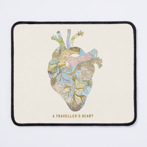 Item preview, A Traveller's Heart (UK) designed and sold by BiancaGreen.