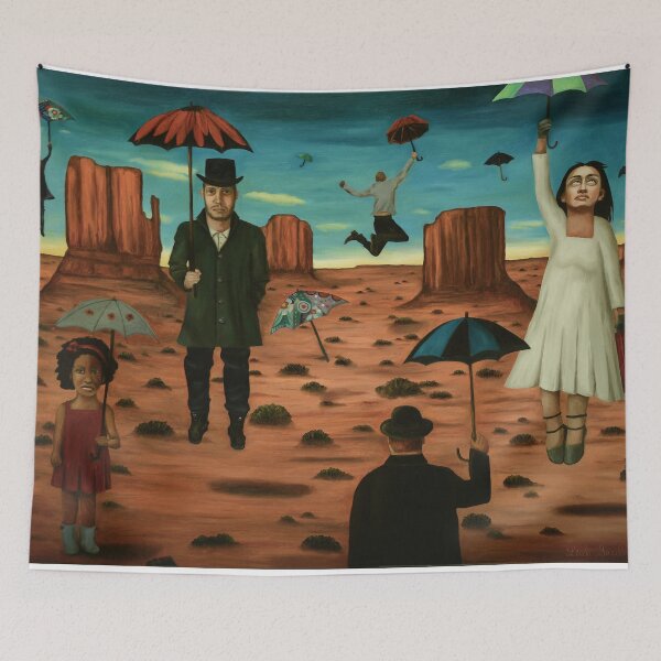 Item preview, Spirits Of The Flying Umbrellas designed and sold by LeahSaulnier.