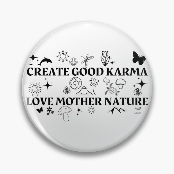 Item preview, Mushroom and Karma love Momma Nature designed and sold by GionaSophia.