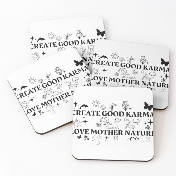 Item preview, Mushroom and Karma love Momma Nature designed and sold by GionaSophia.