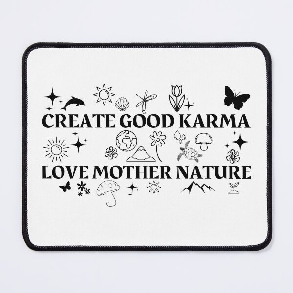 Item preview, Mushroom and Karma love Momma Nature designed and sold by GionaSophia.