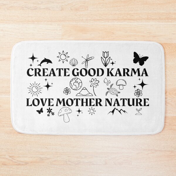 Item preview, Mushroom and Karma love Momma Nature designed and sold by GionaSophia.