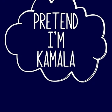 Vorschaubild zum Design Pretend I'm Kamala Lazy Halloween Kamala Costume Gear von DynamicDesign