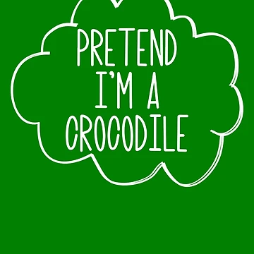Vorschaubild zum Design Pretend I'm A Crocodile Halloween Costume Pretend Crocodile Gear von DynamicDesign