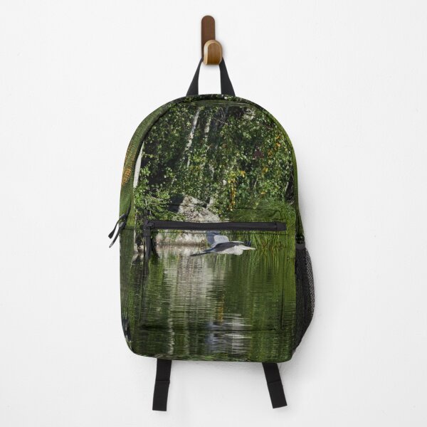 Item preview, Over the green waters. Grey Heron designed and sold by Jouko Lehto Photography.