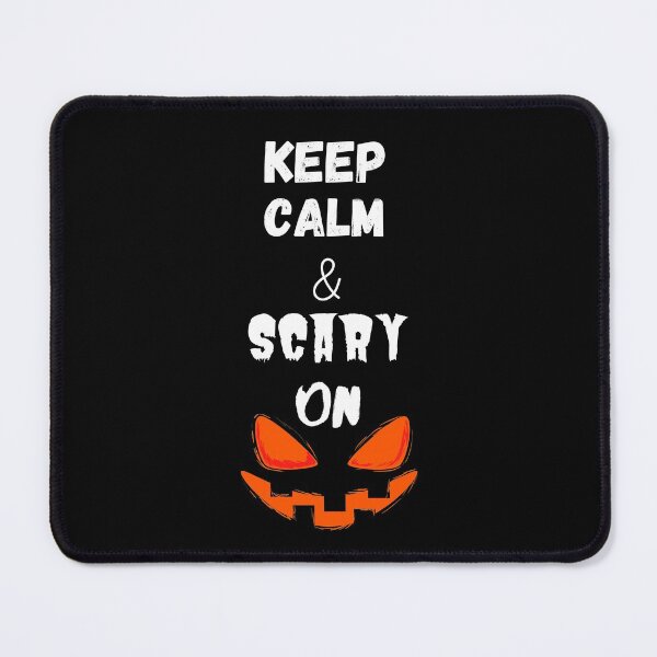 Item preview, Keep Calm & Scary On - Halloween Funny Quote designed and sold by CreativeMansion.
