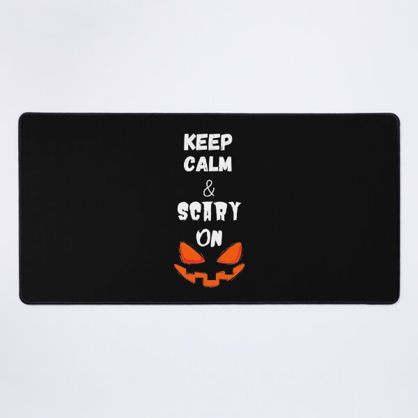 Item preview, Keep Calm & Scary On - Halloween Funny Quote designed and sold by CreativeMansion.