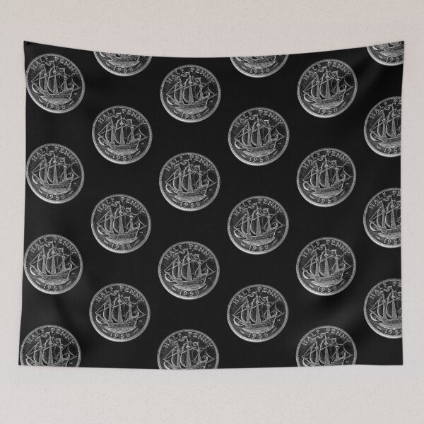 Item preview, half penny designed and sold by tinncity.